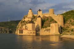 Goulbac Fortress as sun sets